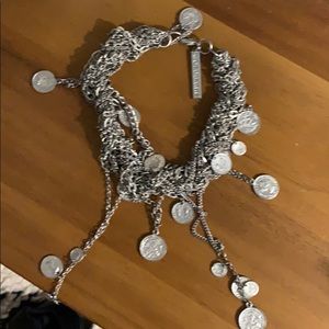 Goldbarr Greek coin necklace